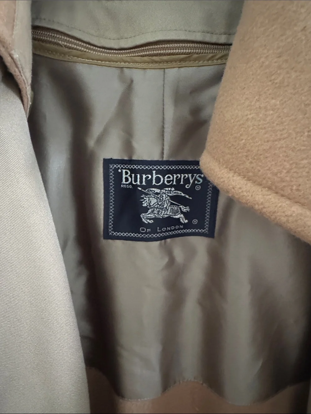 Burberry classic double